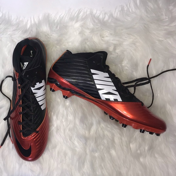 burnt orange football cleats